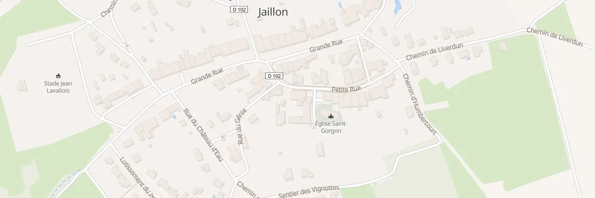 Plan du 2 Ptr Petite Rue à Jaillon