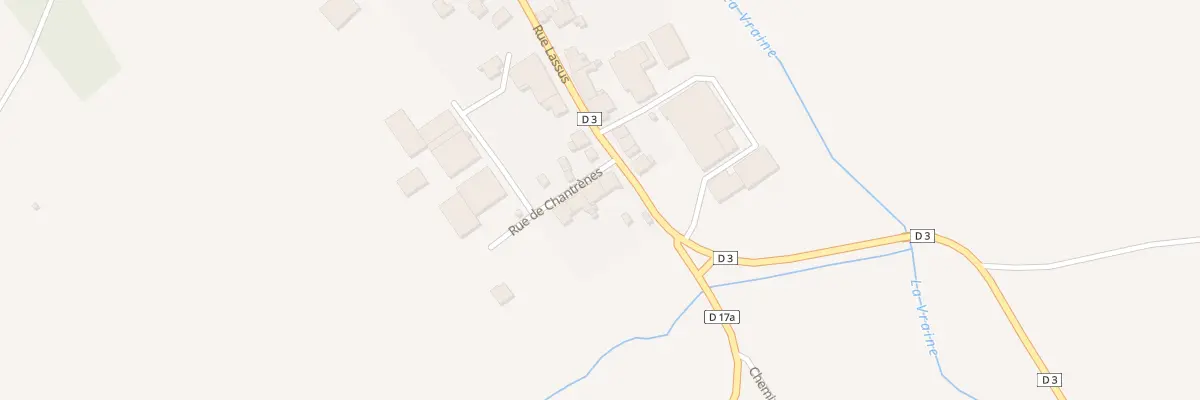 Plan du 25 Rue Chantrènes à Gemmelaincourt