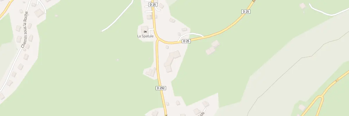 Plan du 59 Rte de Lajoux à Lamoura