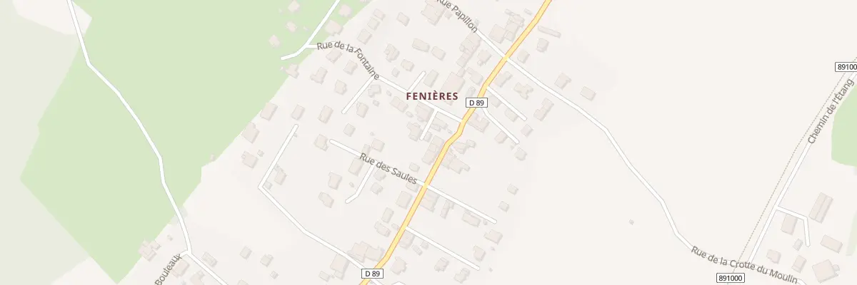 Plan du 666 Rue de Fenières à Thoiry