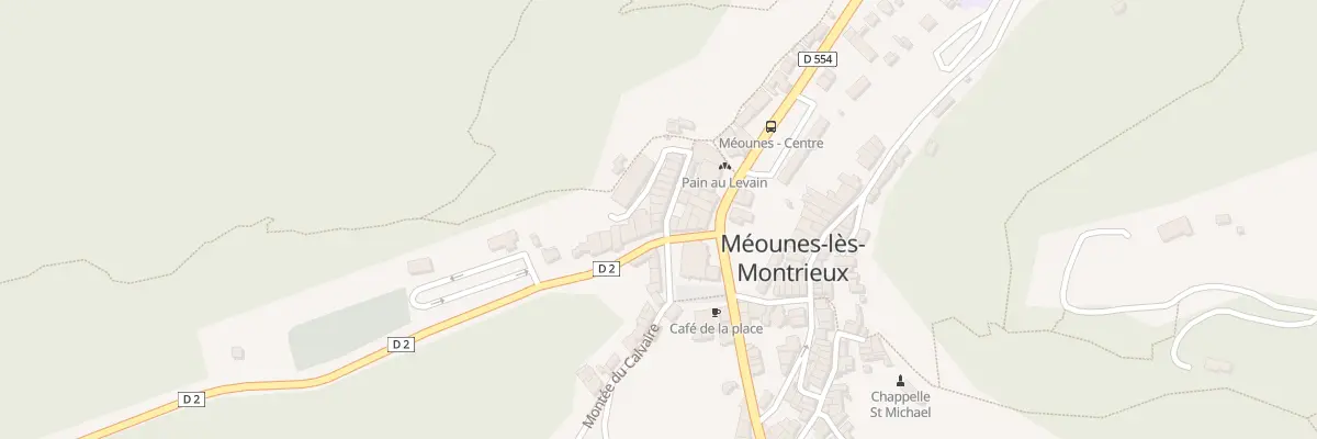 Plan du 1 Rue Neuve à Méounes-lès-Montrieux