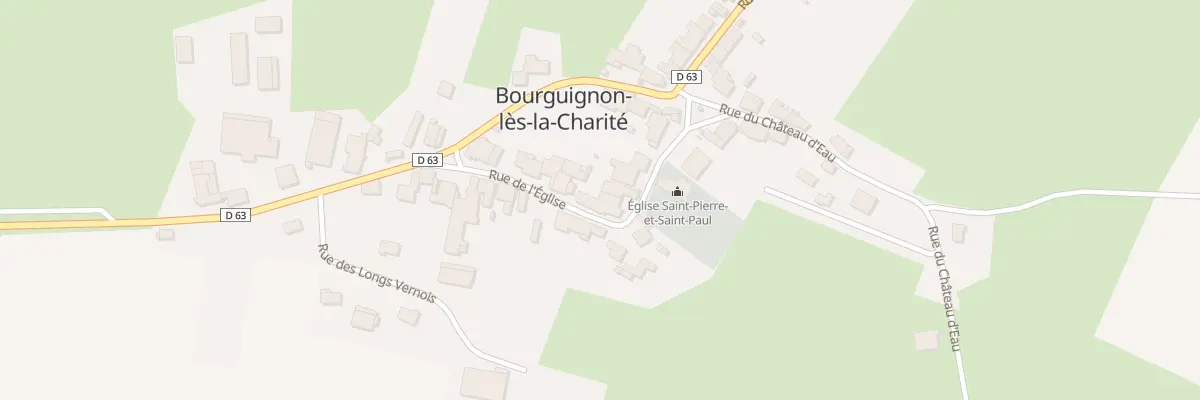 Plan du 7 Rue de l’Église à Bourguignon-lès-la-Charité