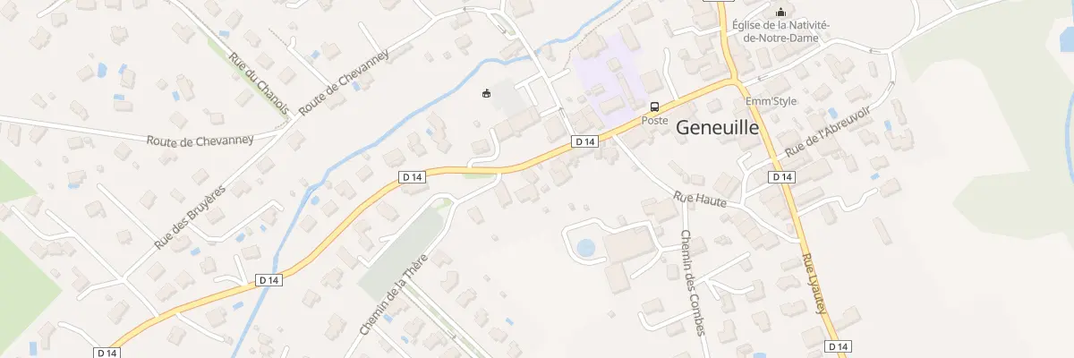 Plan du 27 Rue Maupommet à Geneuille