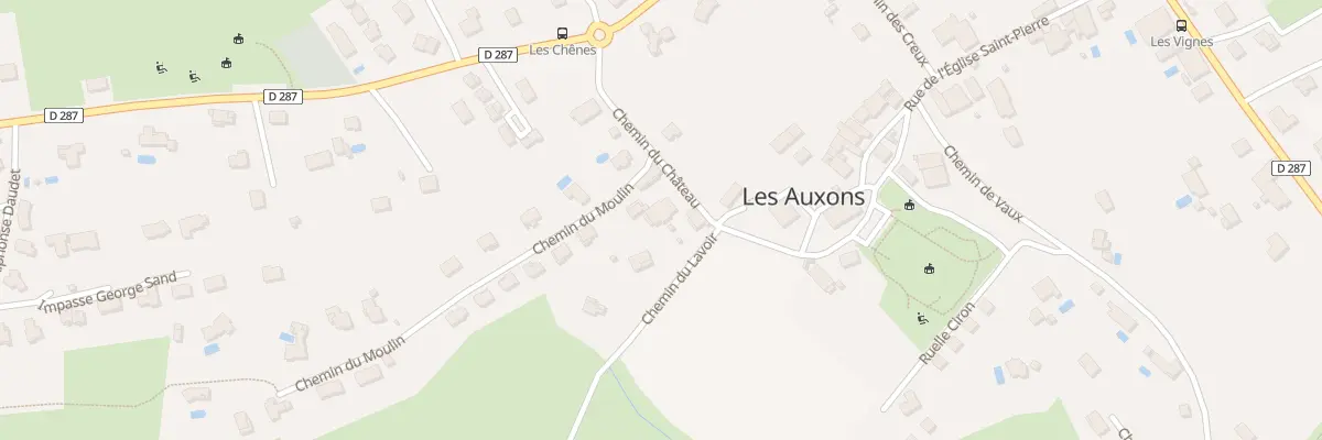Plan du 3 Che du Chateau aux Auxons
