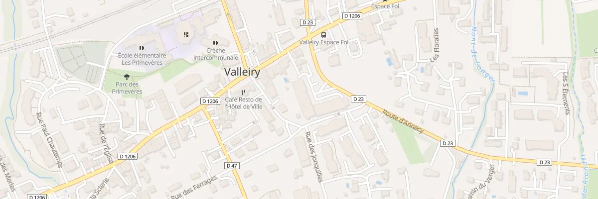 Plan du 88 Rte d’Annecy à Valleiry