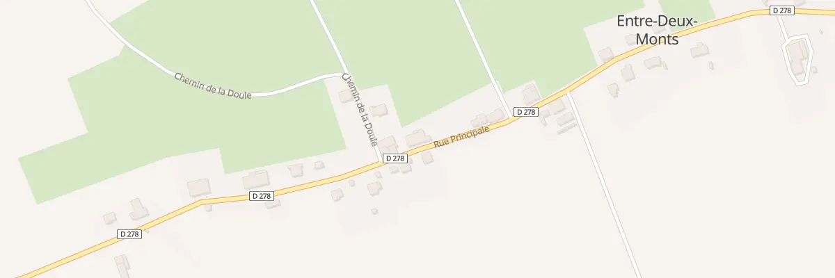 Plan du 261 Rue Principale à Entre-deux-Monts