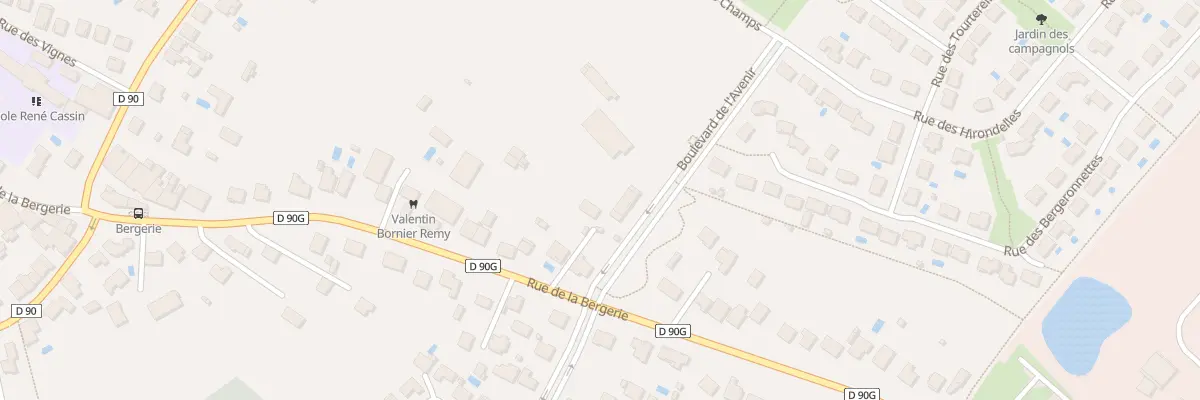 Plan du 68B Rue de la Bergerie à Gondreville