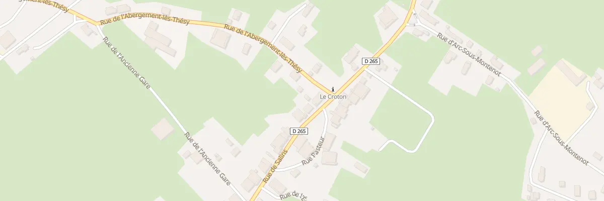 Plan du 25 Rue de Salins à Lemuy