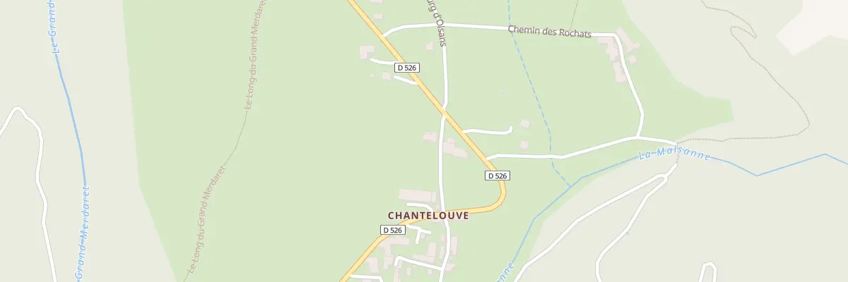 Plan du 395 Chem de Bourg d’Oisans à Chantepérier
