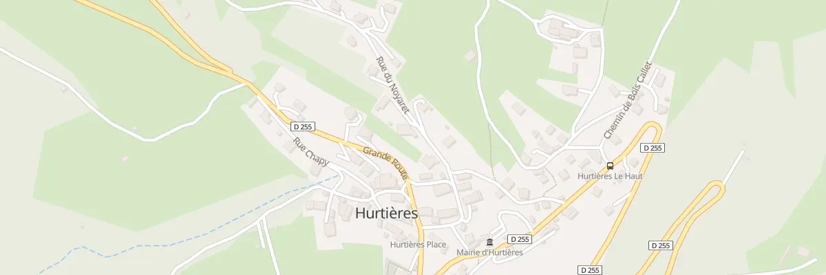 Plan du 5001 Noyaret à Hurtières