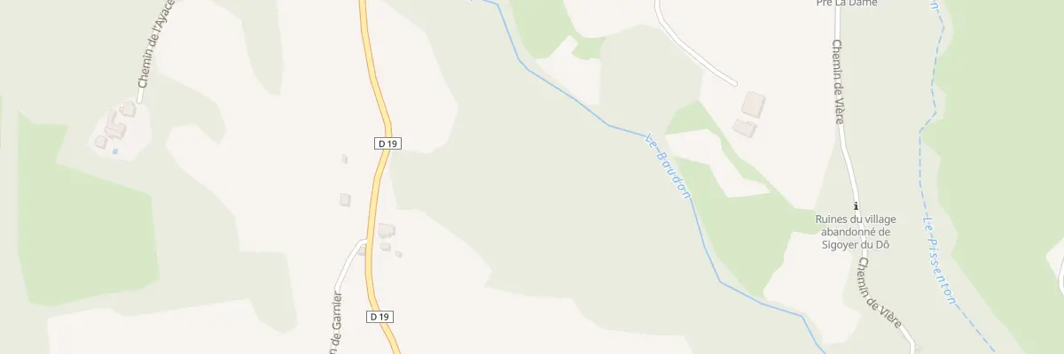 Plan du 5012 L’Ayace à Sigoyer