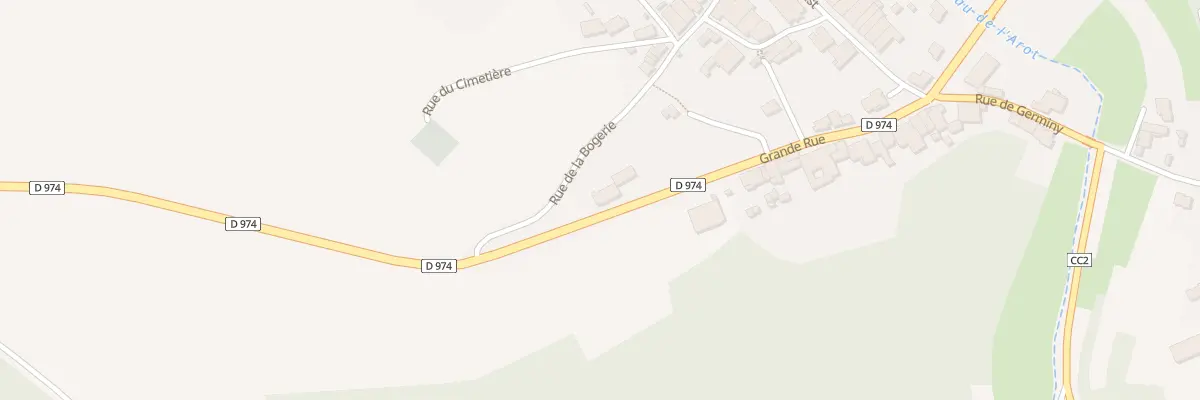 Plan du 20 Grande Rue à Thuilley-aux-Groseilles