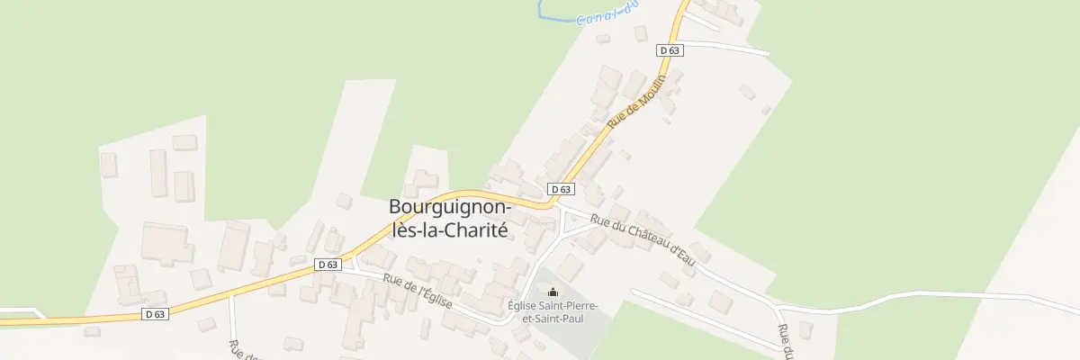 Plan du 2 Rue du Moulin à Bourguignon-lès-la-Charité