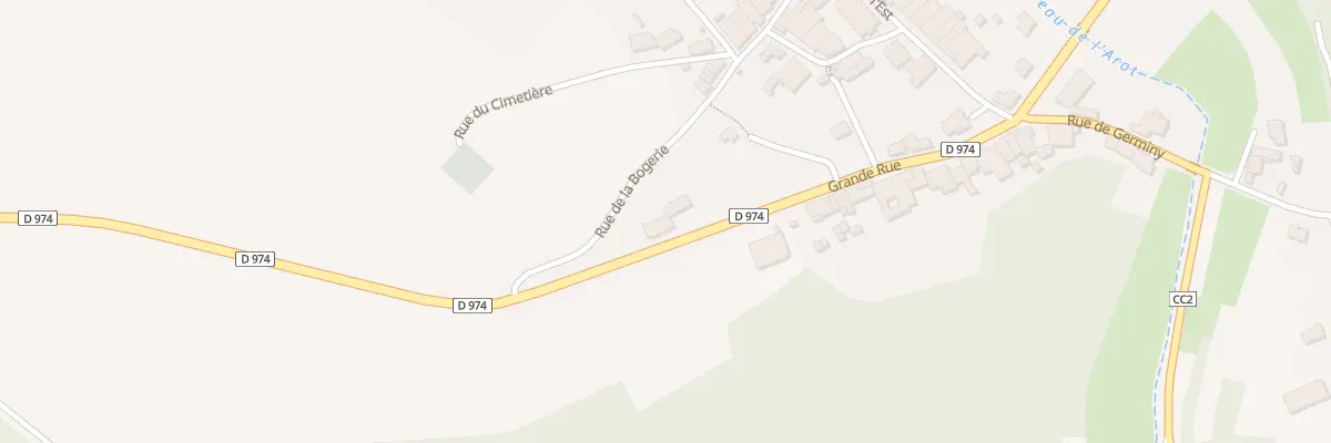 Plan du 20 Gr Grande Rue à Thuilley-aux-Groseilles