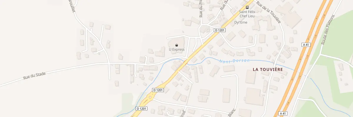 Plan du 318 Rte d’Aix-les-bains à Saint-Félix