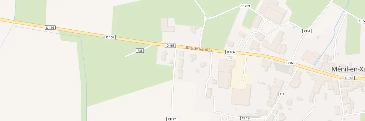 Plan du 51 Rue de la Tuilerie à Ménil-en-Xaintois