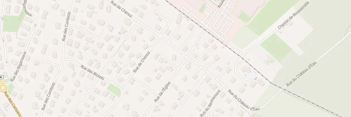 Plan du 1 Rue de Chenoz à Avanne-Aveney