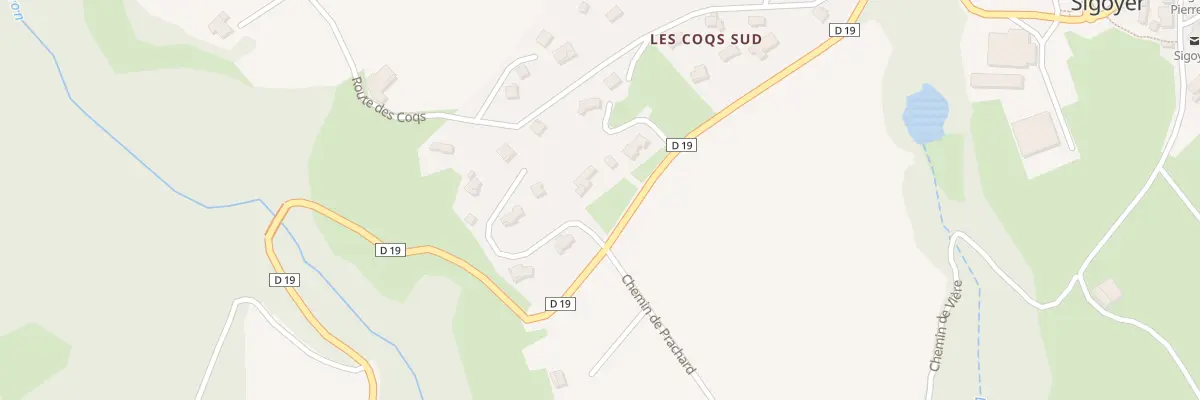 Plan du 510 Rte de Foureyssasse à Lettret