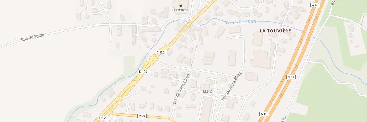 Plan du 67 Rue du Mont Blanc à Saint-Félix
