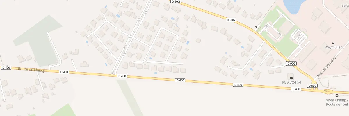 Plan du 25 Rue de la Croix St Nicolas à Gondreville