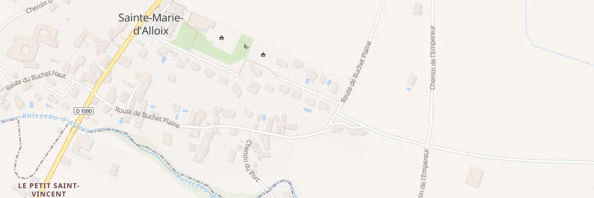 Plan du 5 Lot de Montchampet à Sainte-Marie-d’Alloix