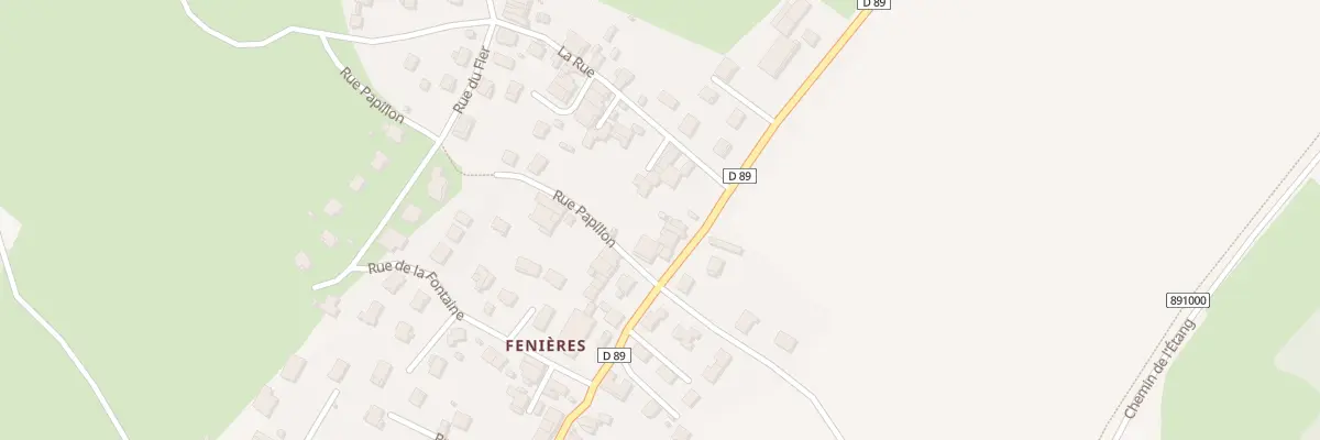 Plan du 498 Rue de Fenières à Thoiry