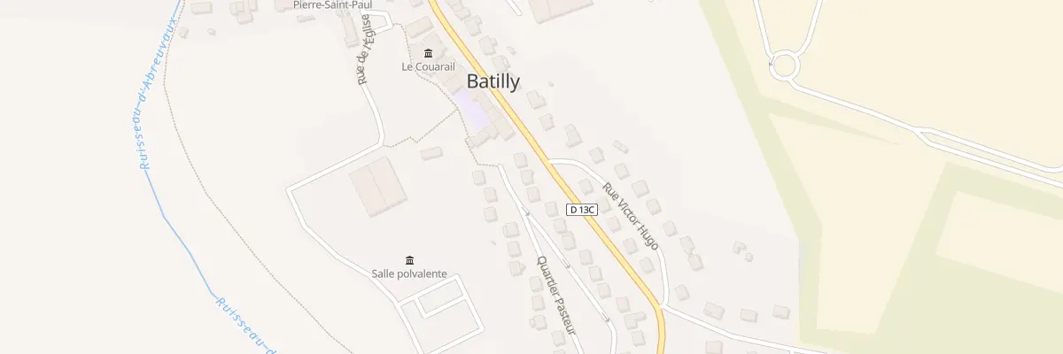 Plan du 14 Qua Pasteur à Batilly