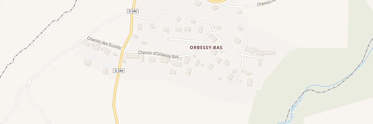Plan du 170 Che d’Orbessy Bas à Saint-Eusèbe