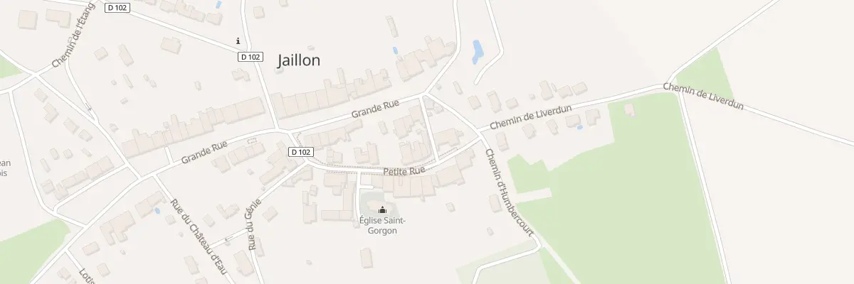 Plan du 2 Rue du Presbytère à Jaillon
