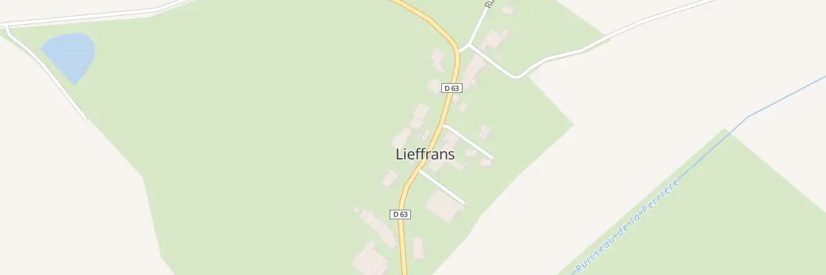 Plan du 9 Rue des 12 Deniers à Lieffrans
