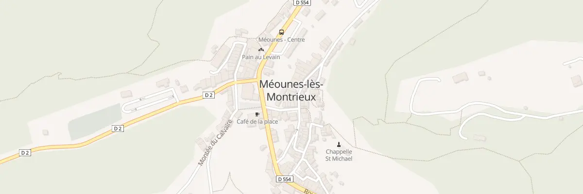Plan du 5 Grande Rue à Méounes-lès-Montrieux