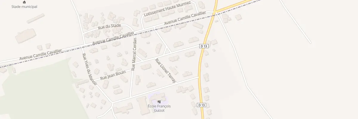 Plan du 11 Rue Jean Bouin à Batilly