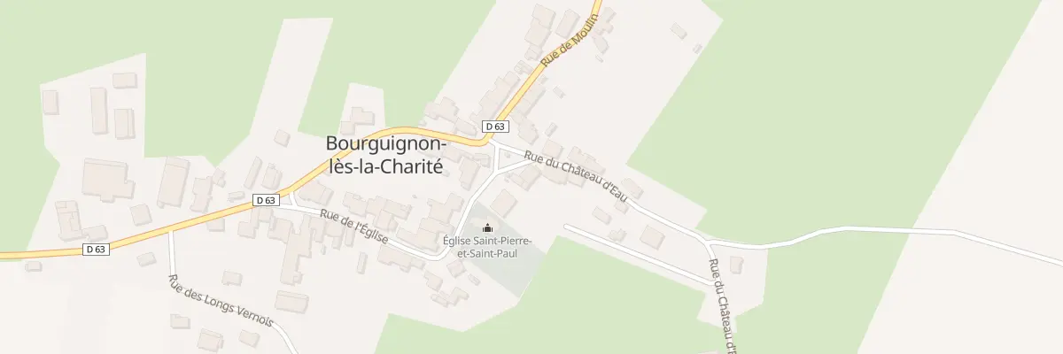 Plan du 2 Rue de l’Église à Bourguignon-lès-la-Charité