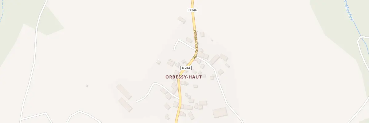 Plan du 886 Rte d’Orbessy à Saint-Eusèbe