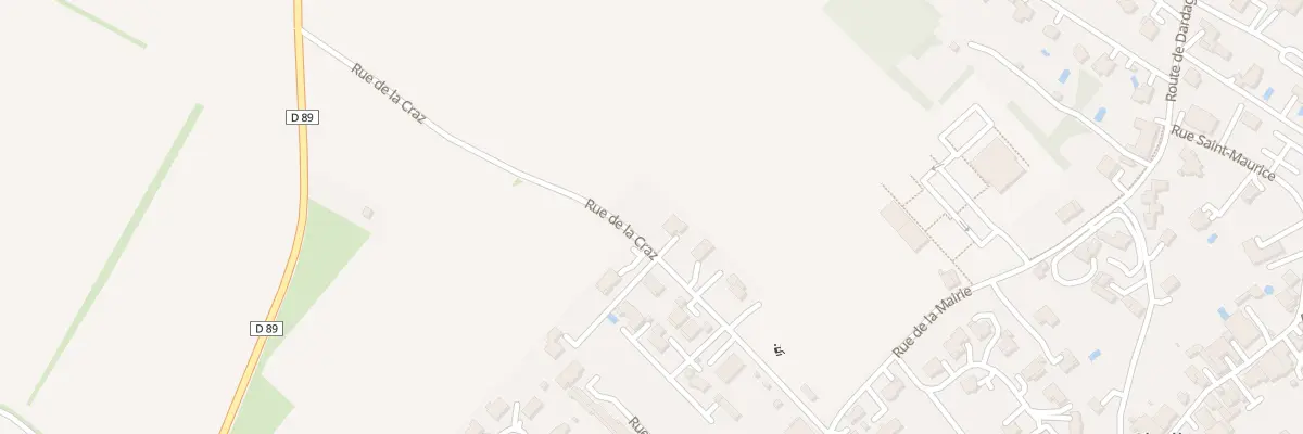 Plan du 182 Rue de la Craz à Challex