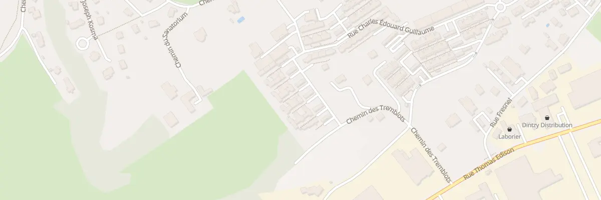 Plan du 54A Rue Charles Edouard Guillaume à Besançon