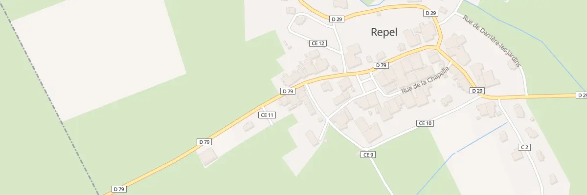 Plan du 423 Rue Grande Rue à Repel