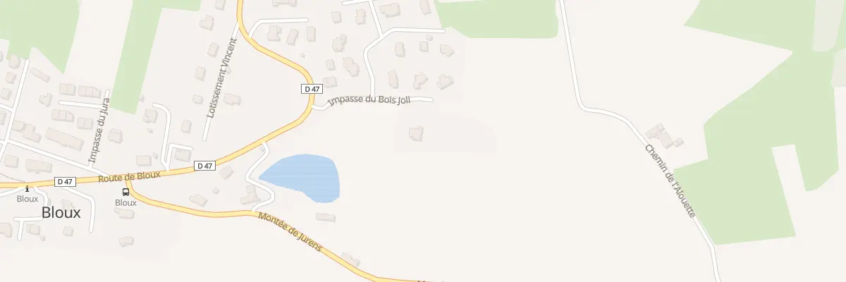 Plan du 105 Imp du Bois Joli à Dingy-en-Vuache