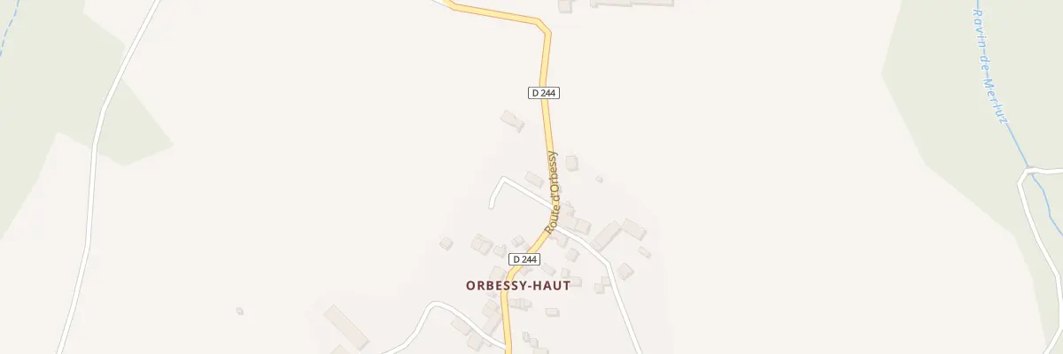 Plan du 820 Rte d’Orbessy à Saint-Eusèbe