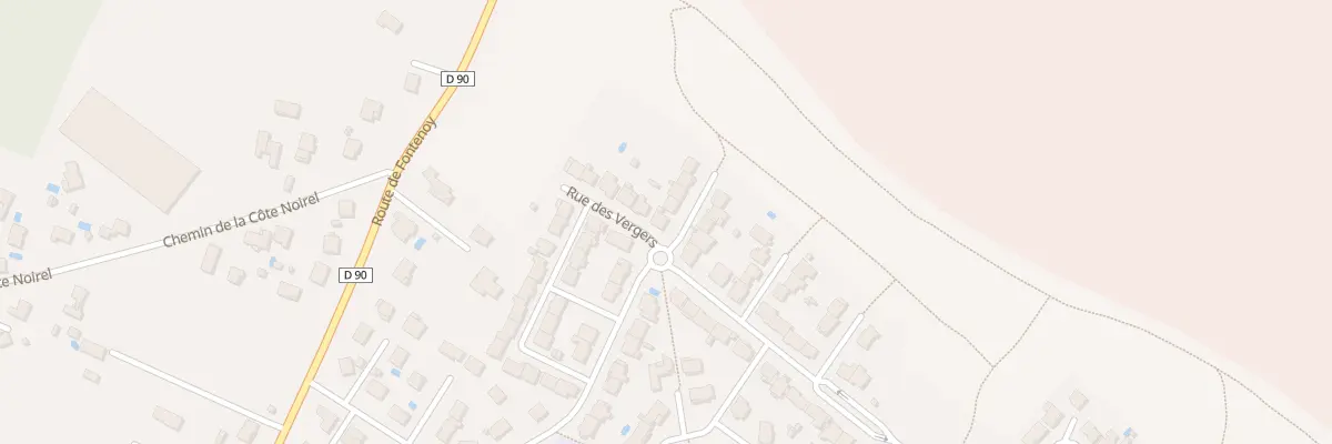 Plan du 12 Rue des Vergers à Gondreville