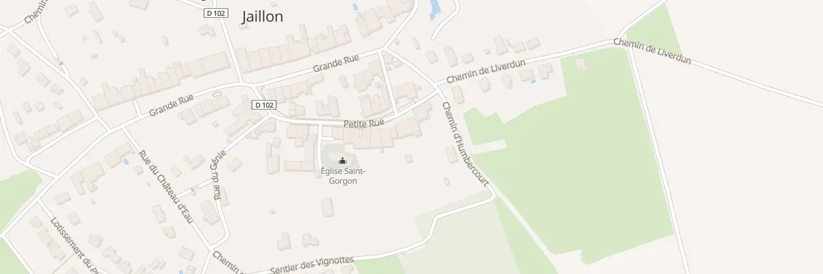 Plan du 18 Ptr Petite Rue à Jaillon