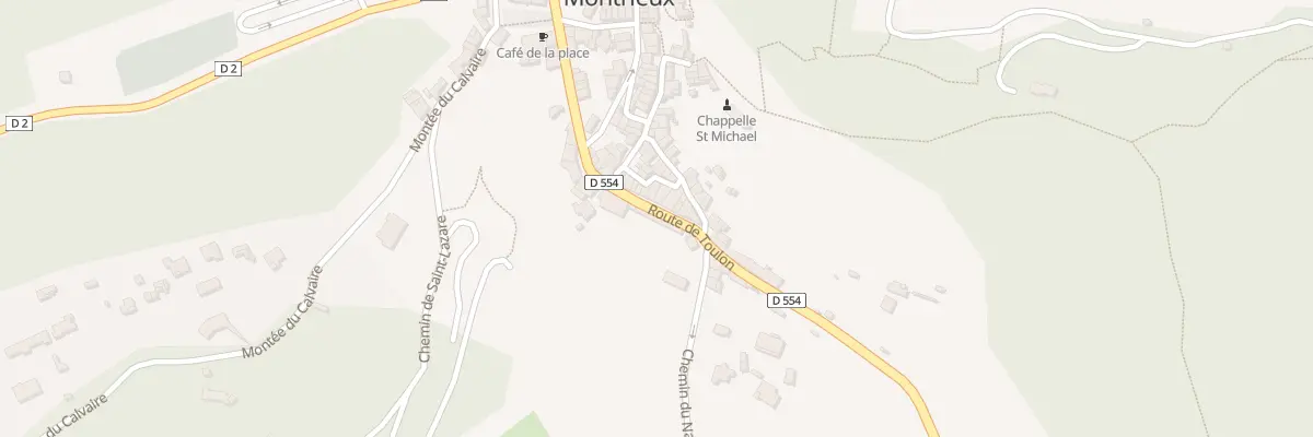 Plan du 5416 Rte de Toulon à Méounes-lès-Montrieux