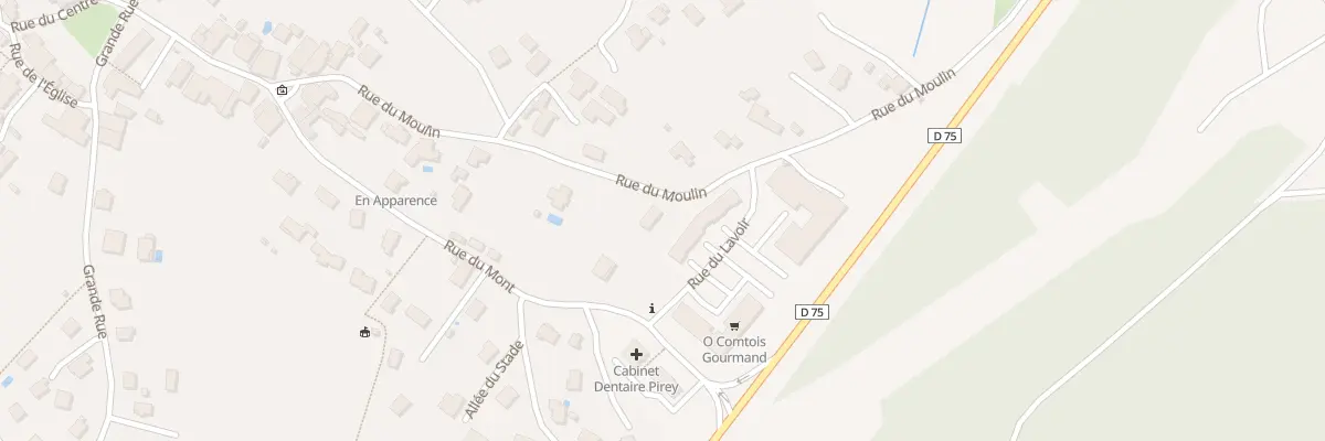 Plan du 24 Rue du Moulin à Pirey