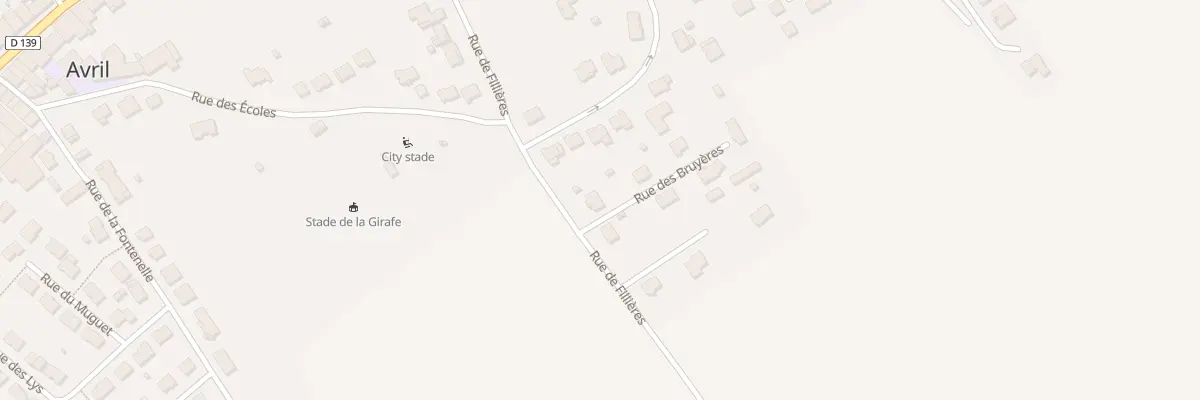 Plan du 18 Rue de Fillières à Avril