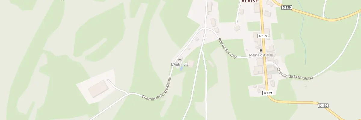 Plan du 3 Che de Notre-dame à Éternoz-Vallée-du-Lison