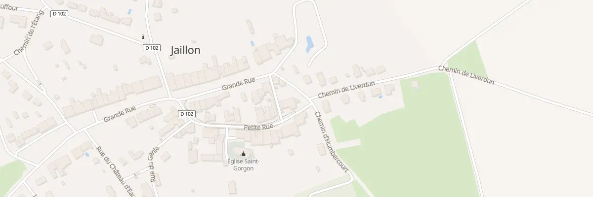 Plan du 19 Ptr Petite Rue à Jaillon