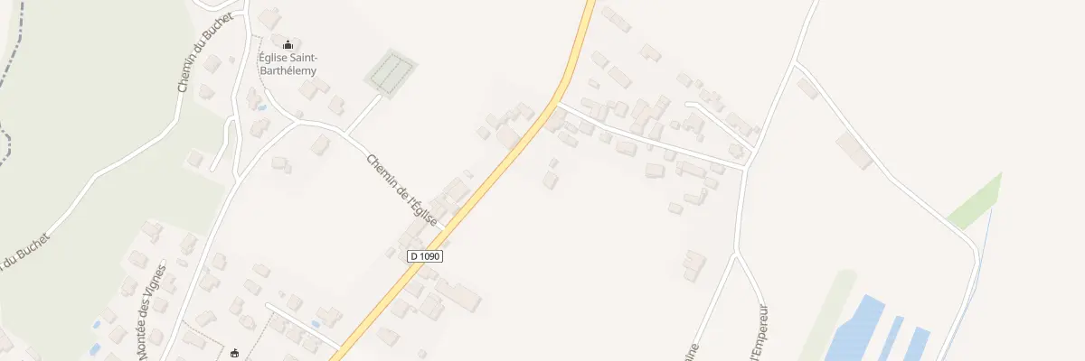 Plan du 660 Rte Nationale 90 à Sainte-Marie-d’Alloix