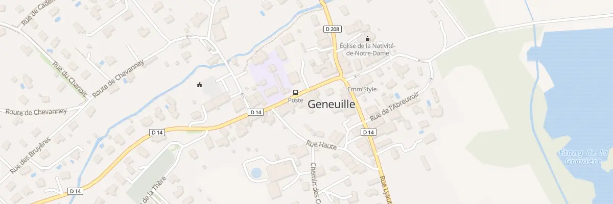 Plan du 5 Rue Maupommet à Geneuille