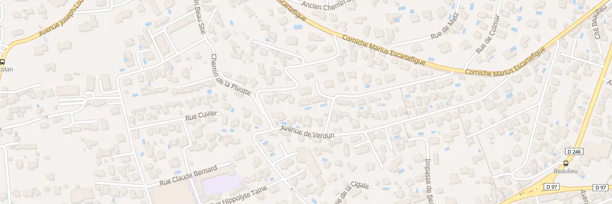 Plan du 51B Rue de Saint-Quentin à Toulon