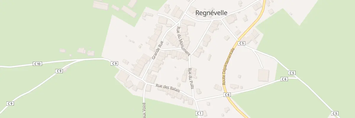 Plan du 6 Rue du Four à Regnévelle